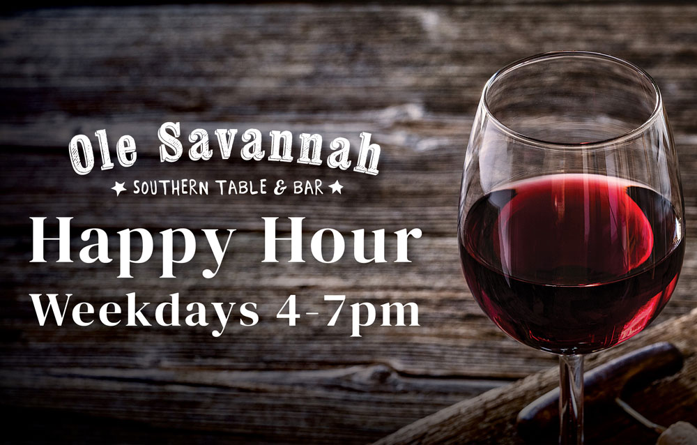 Happy Hour @ Ole Savannah!