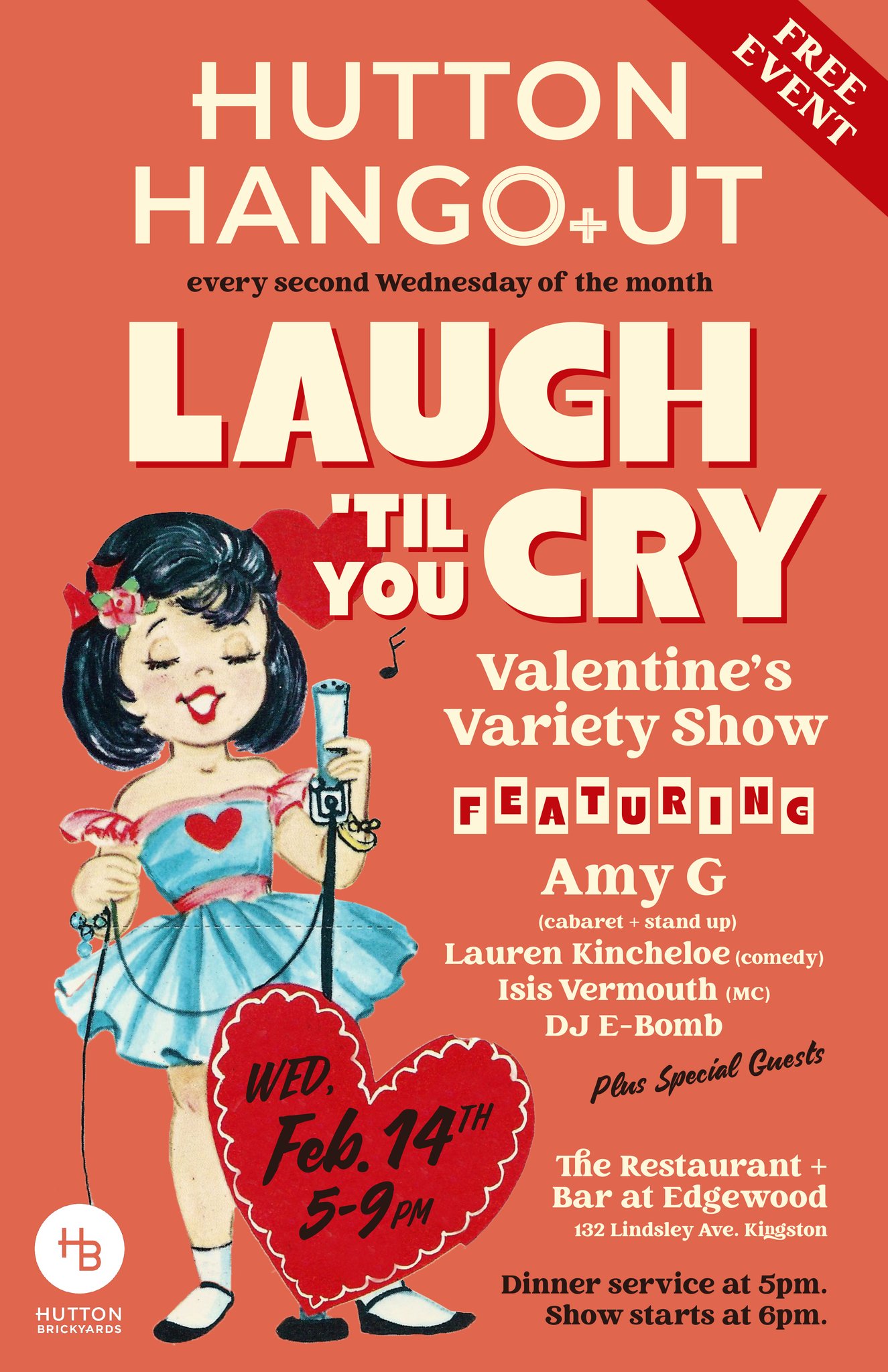 HuttO+n Hangout: Laugh Till You Cry Valentine's Day VARIETY SHOW!!