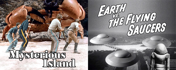 "Mysterious Island" (1961) & "Earth vs The Flying Saucers" (1956) at The Rosendale Theatre