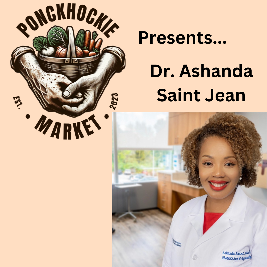 Dr. Ashanda Saint Jean Speaks at PonckHockie Market