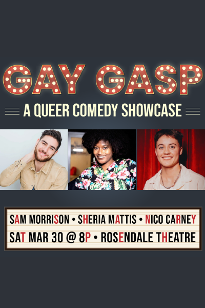 Gay Gasp – BGHV Queer Comedy Showcase