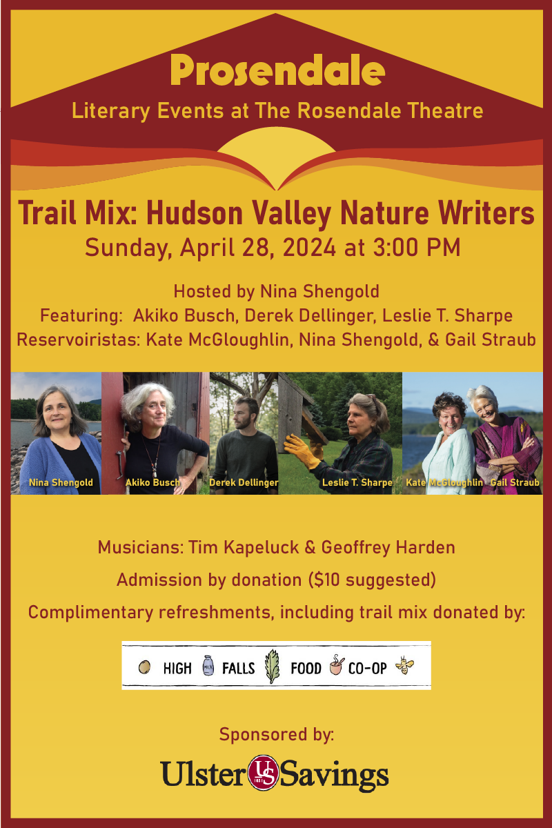 Prosendale Series Presents Trail Mix: Hudson Valley Nature Writers