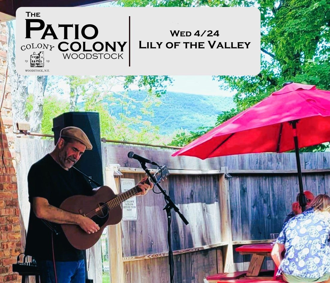 Music on the Patio featuring Bluegrass Wednesday w/ Lily of the Valley!