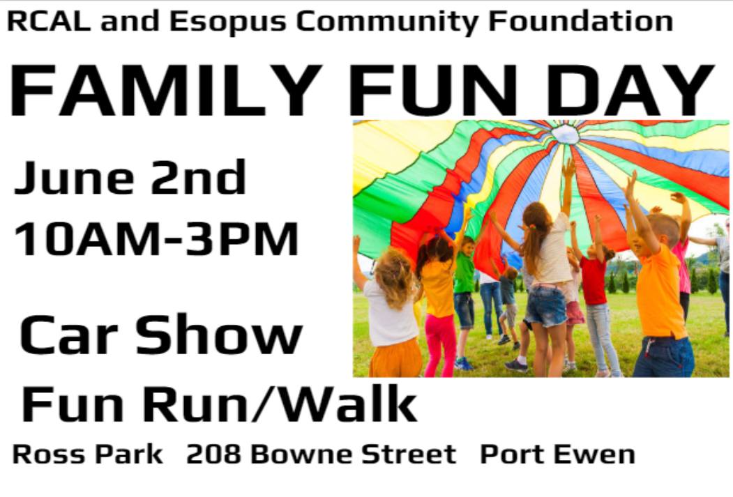 Annual Esopus Fun Day Run, Car Show and Fun Run/Walk