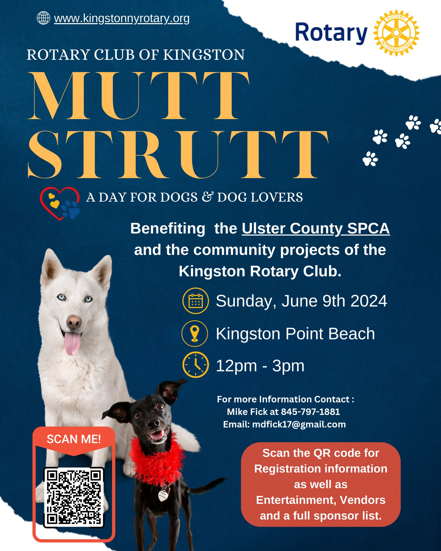 Mutt Strutt, sponsored by the Rotary Club of Kingston