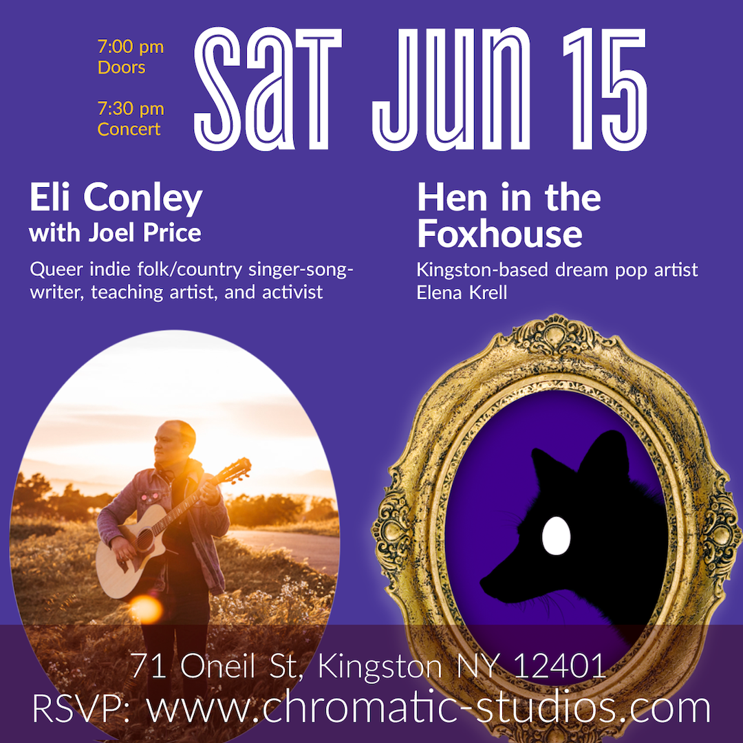 Eli Conley and Hen in the Foxhouse