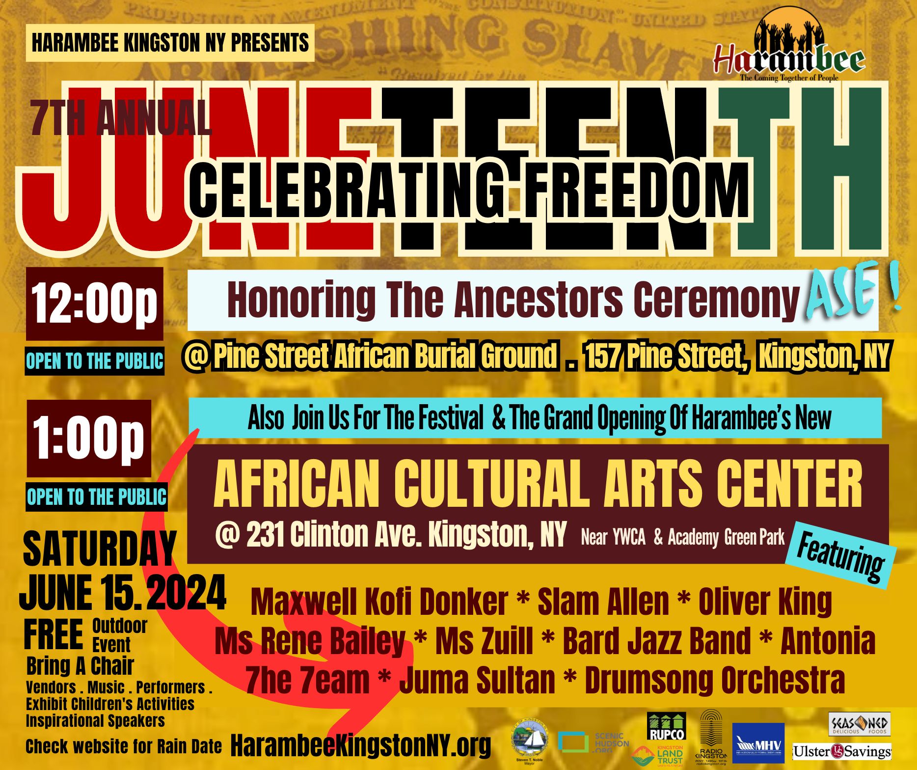 HArambee 7th Annual Juneteenth Celebration