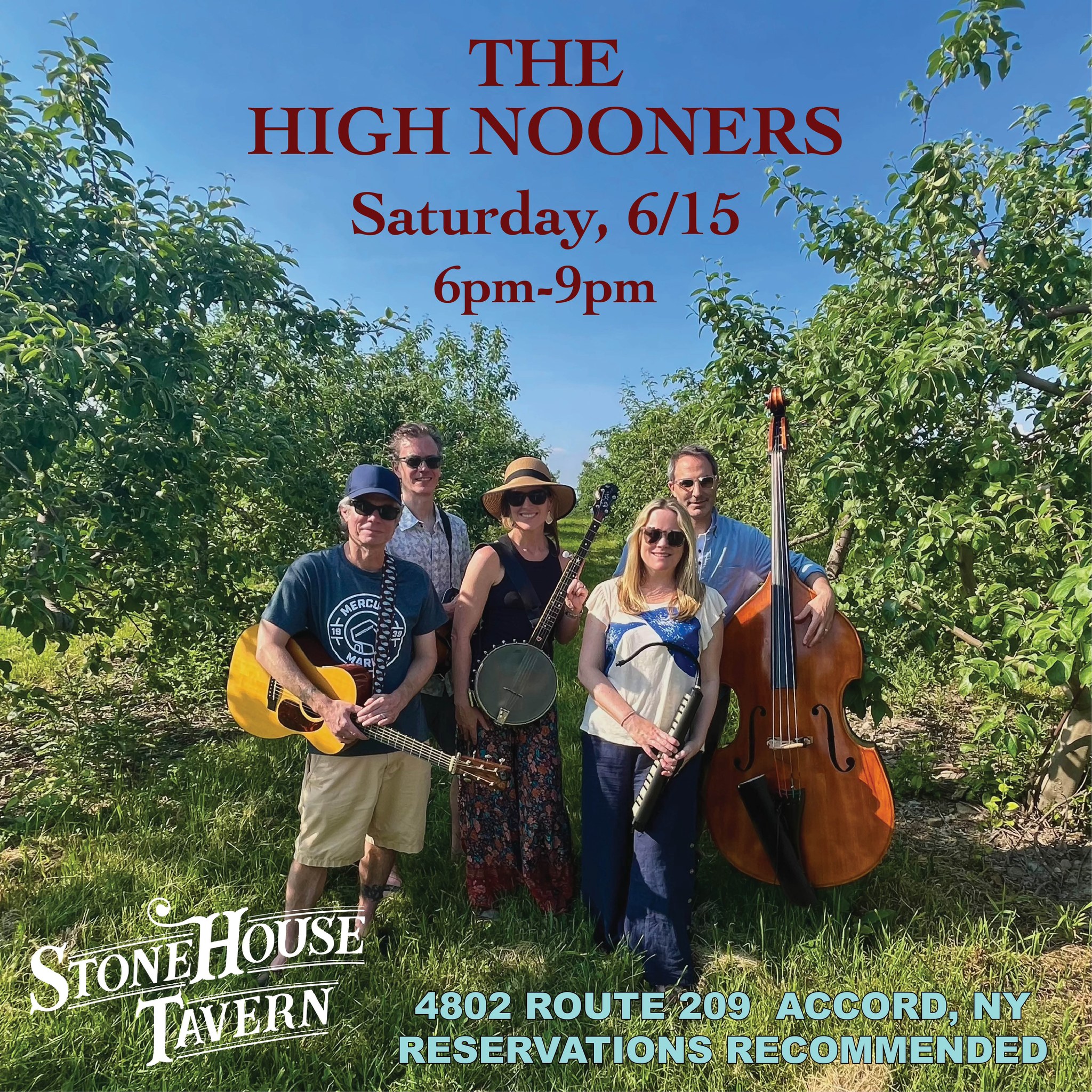 The High Nooners @ Stone House Tavern