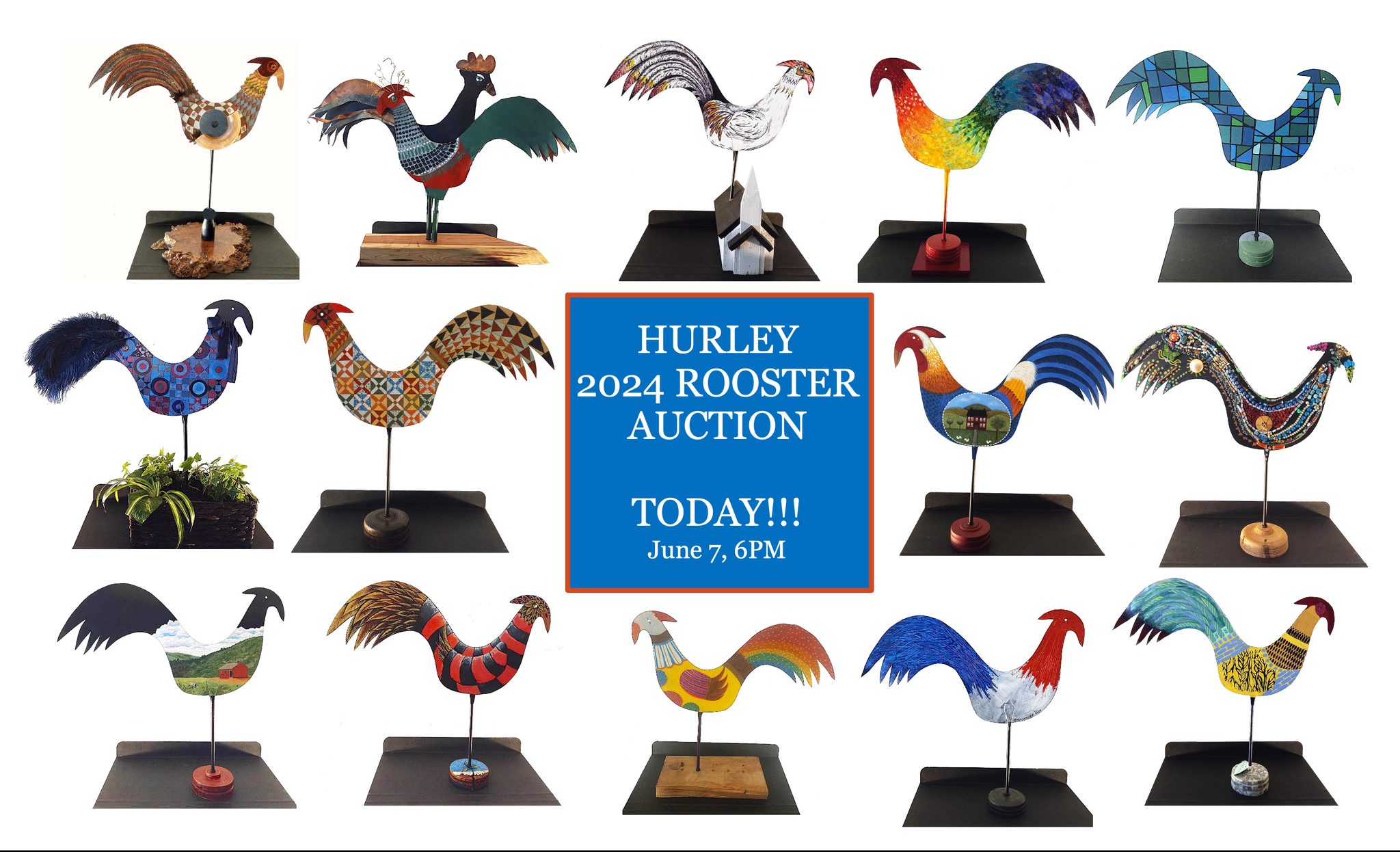 HURLEY ROOSTER AUCTION
