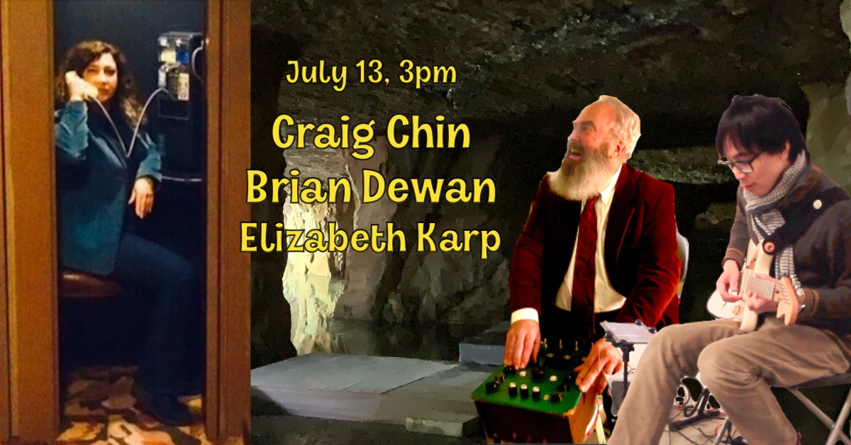 Craig Chin, Brian Dewan, Elizabeth Karp: underground ambient synths