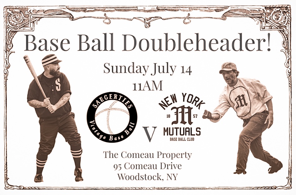 Vintage Baseball Doubleheader