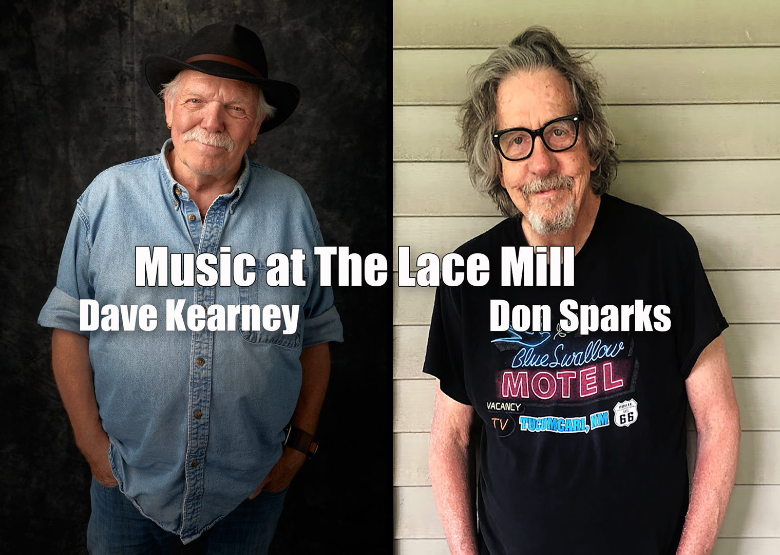 Music at The Lace Mill - Dave Kearney & Don Sparks