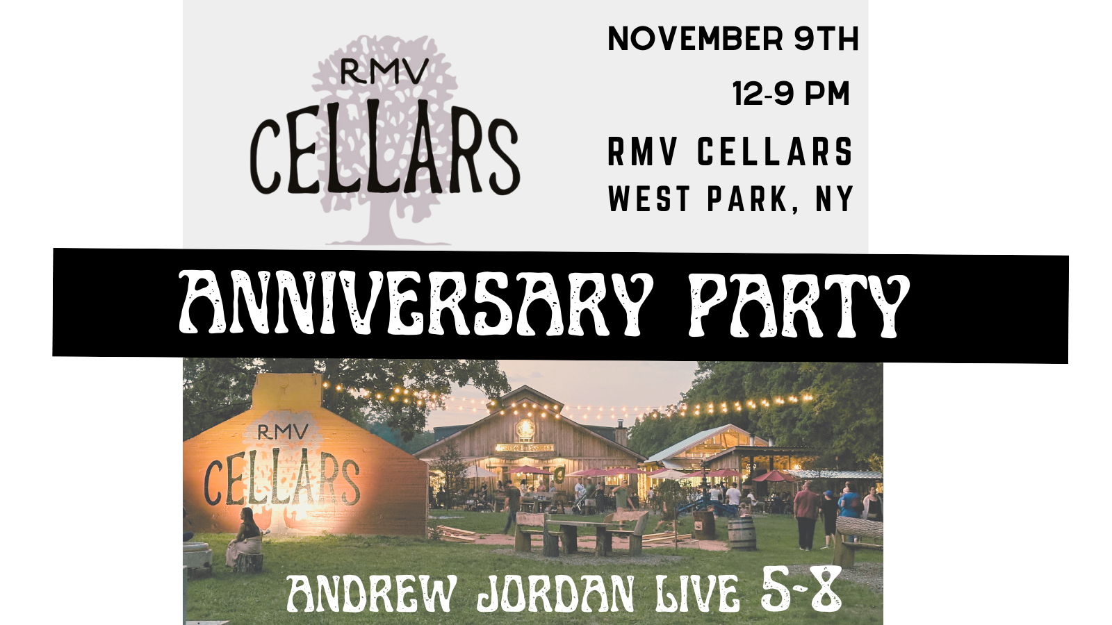 ONE YEAR ANNIVERSARY PARTY with Andrew Jordan LIVE