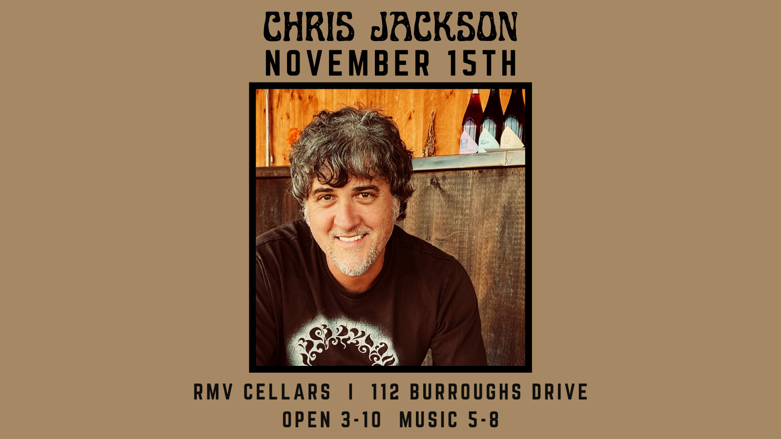 Chris Jackson @ RMV Cellars