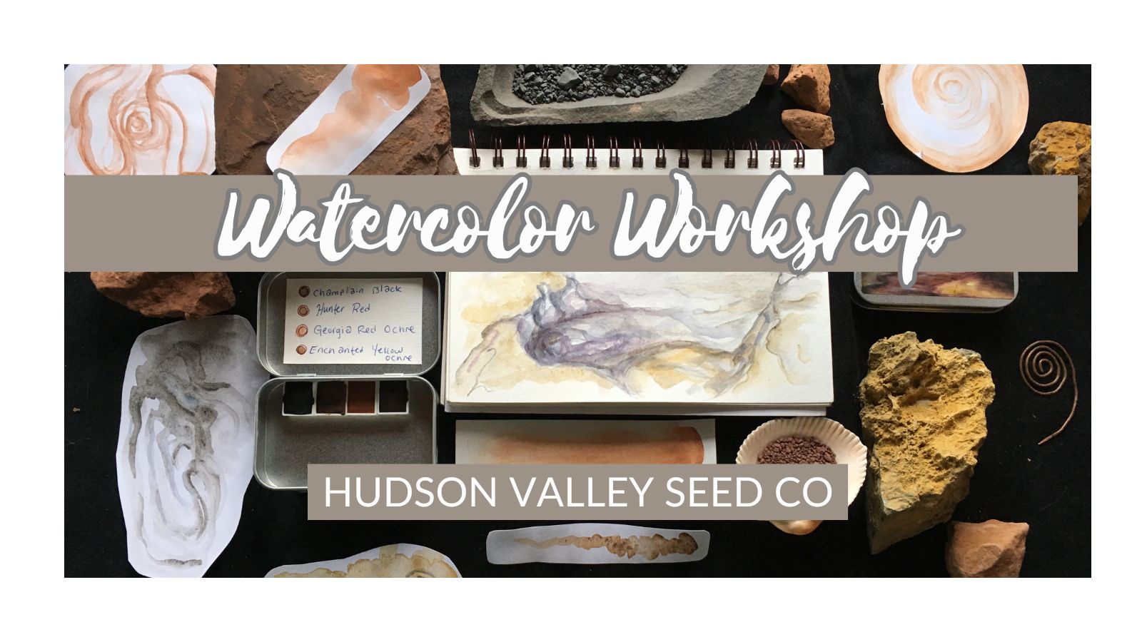 Natural Watercolor Workshop with Laura Leigh Lanchantin