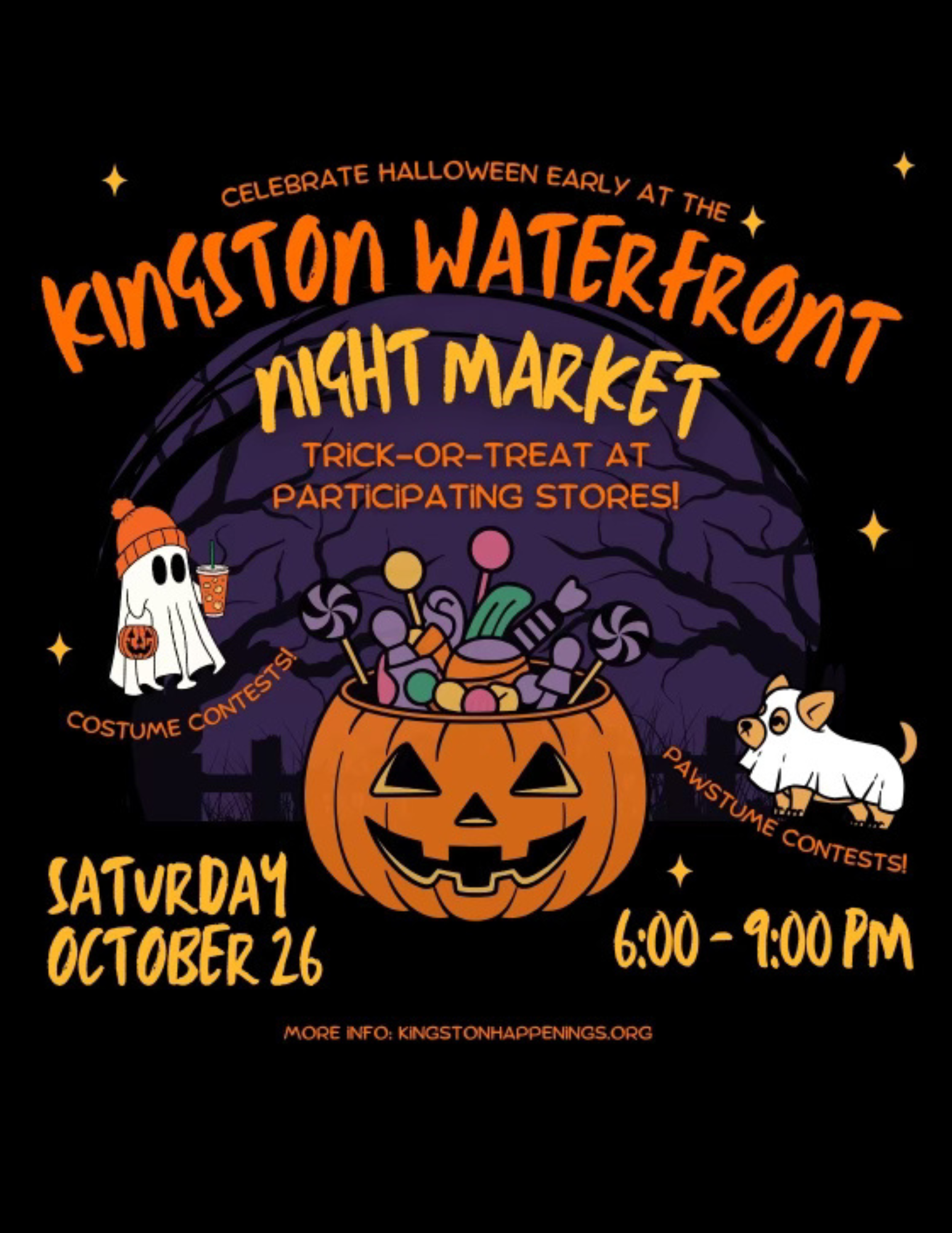 Kingston Waterfront Night Market & Trick-or-Treating