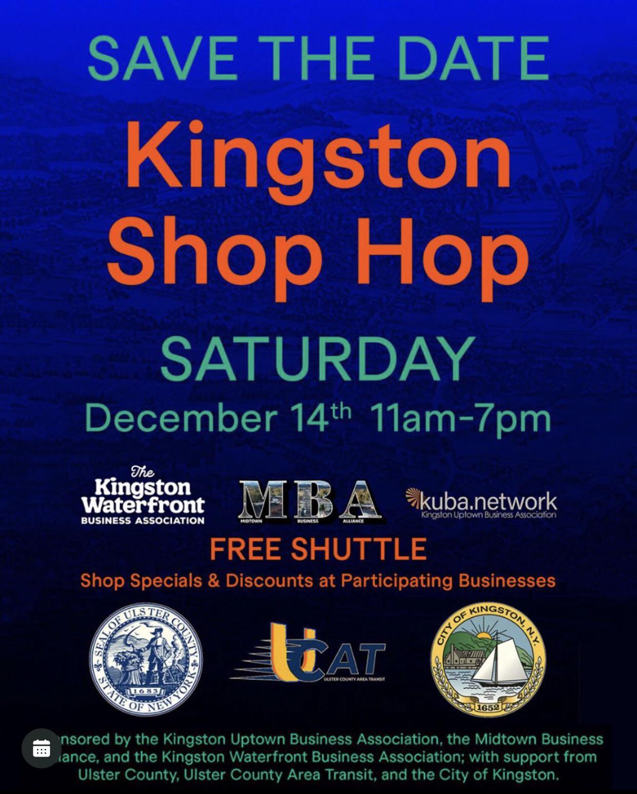 Hop On the Kingston Shop Hop!