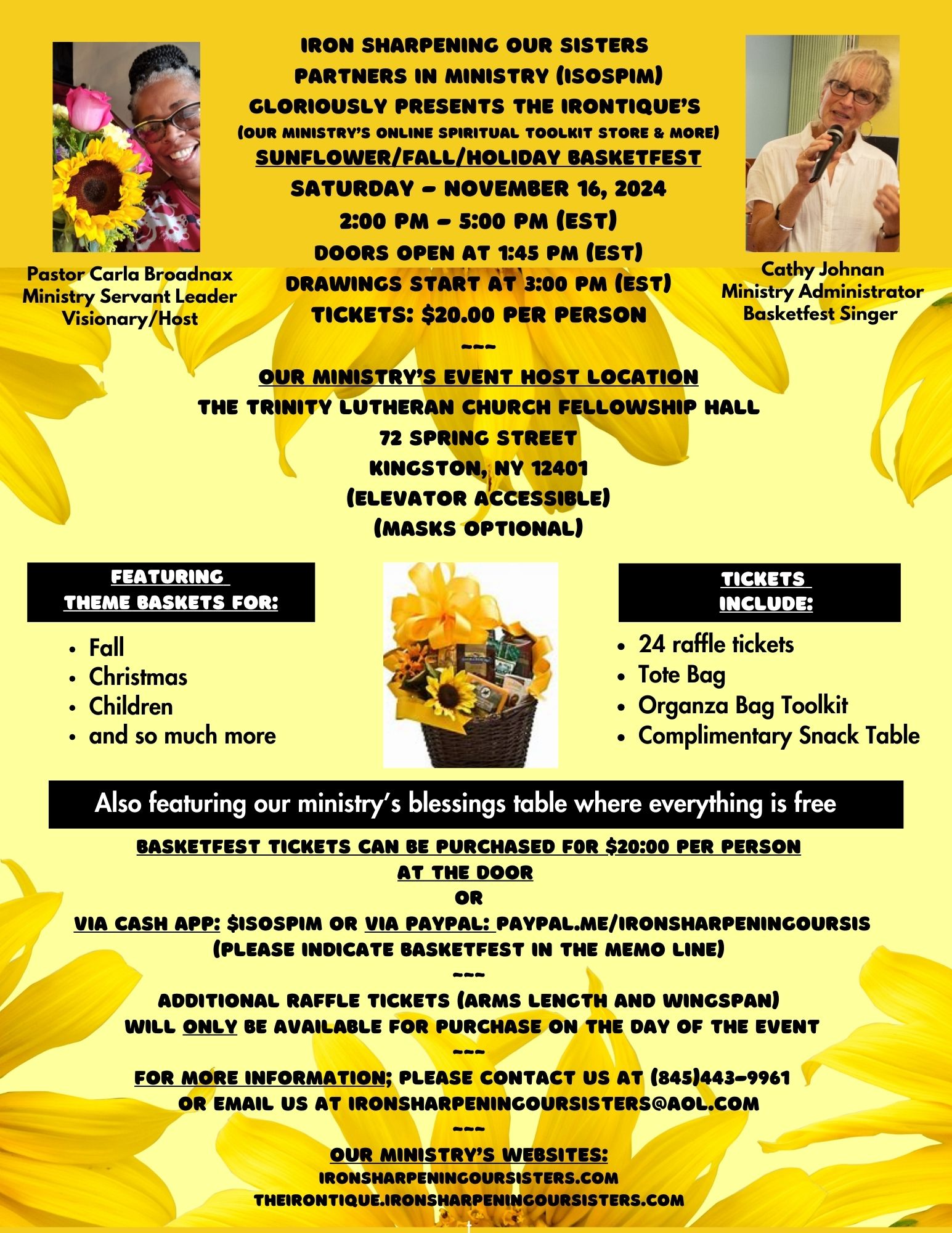 Sunflower/Fall/Holiday Basketfest