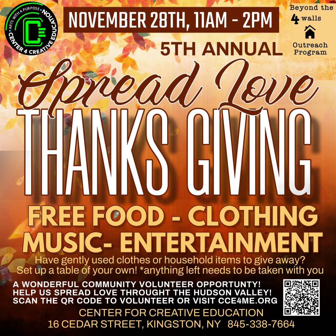 5th Annual Spread Love-Thanksgiving Event!