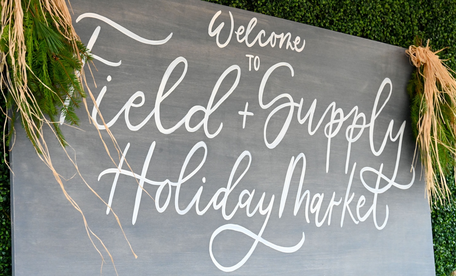 Field + Supply Holiday Pop-Up Market