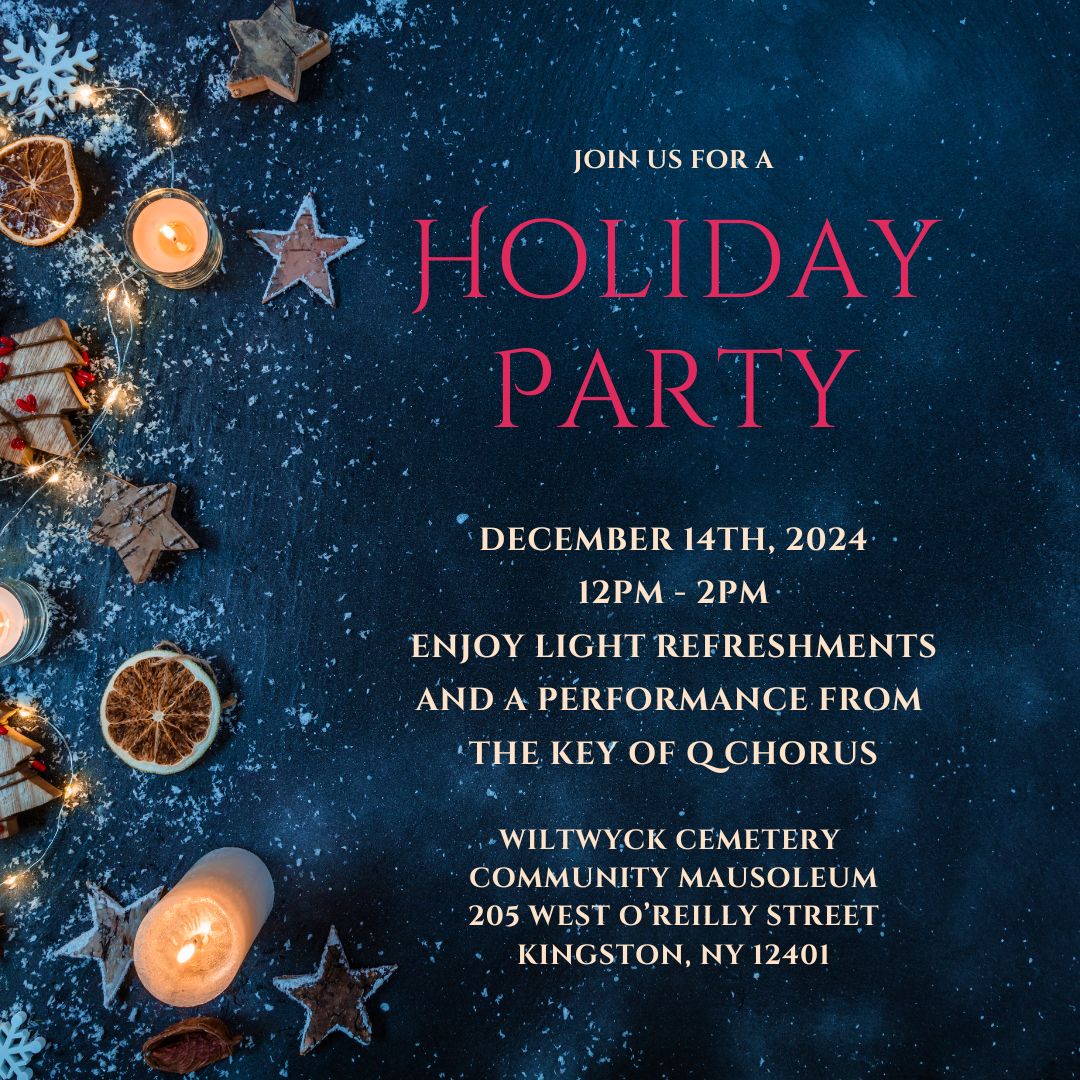 Wiltwyck Cemetery Holiday Party