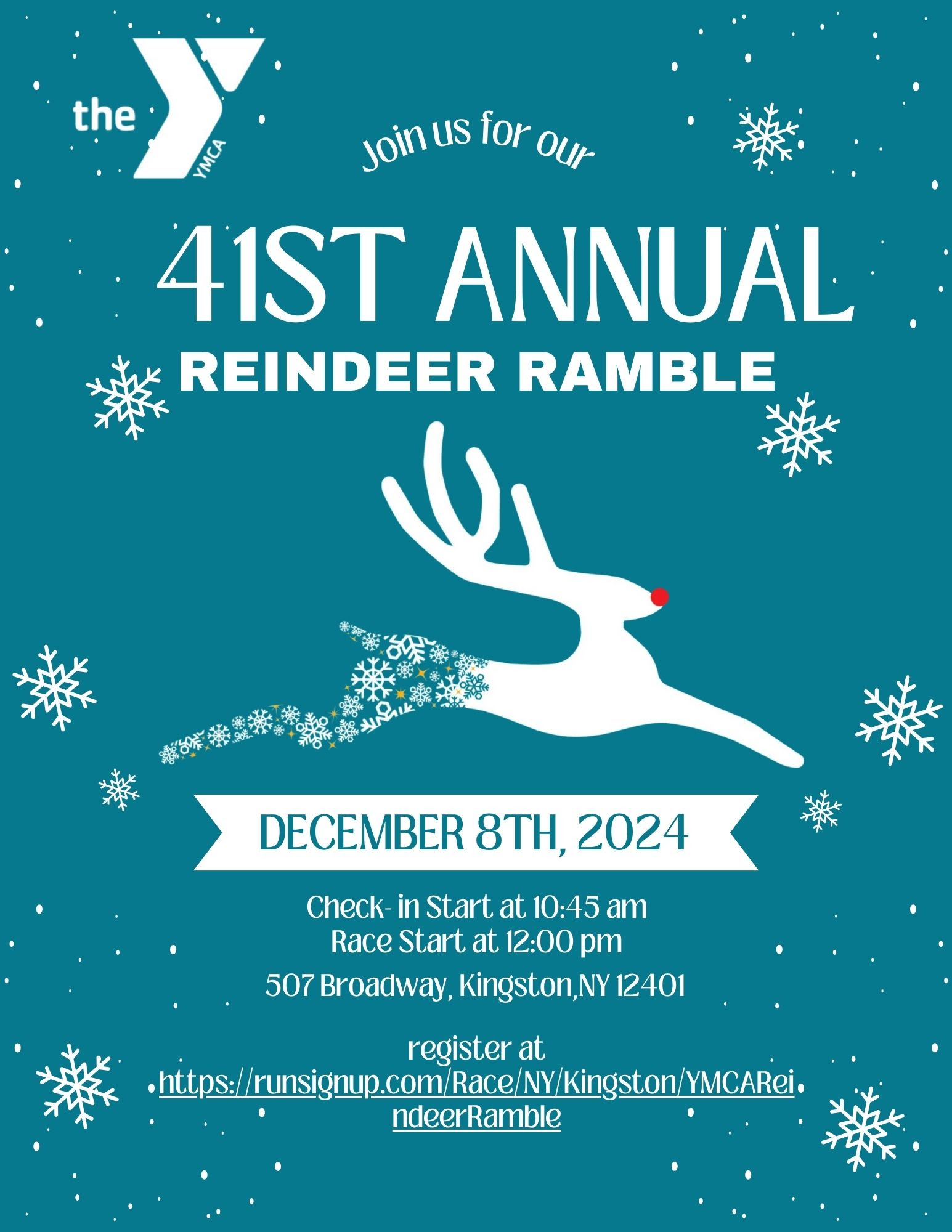 YMCA 41st Annual Reindeer Ramble