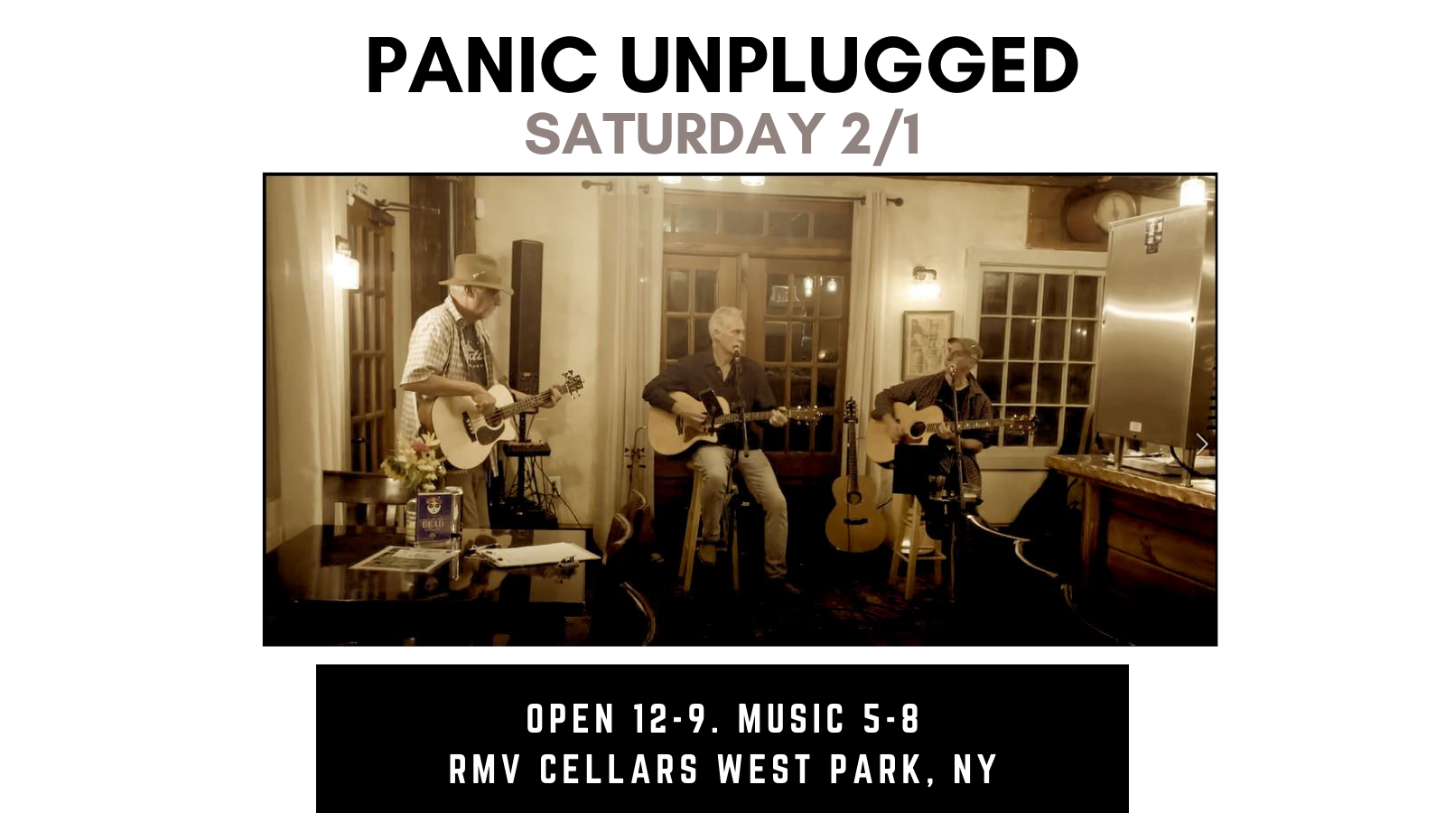 Panic Unplugged LIVE