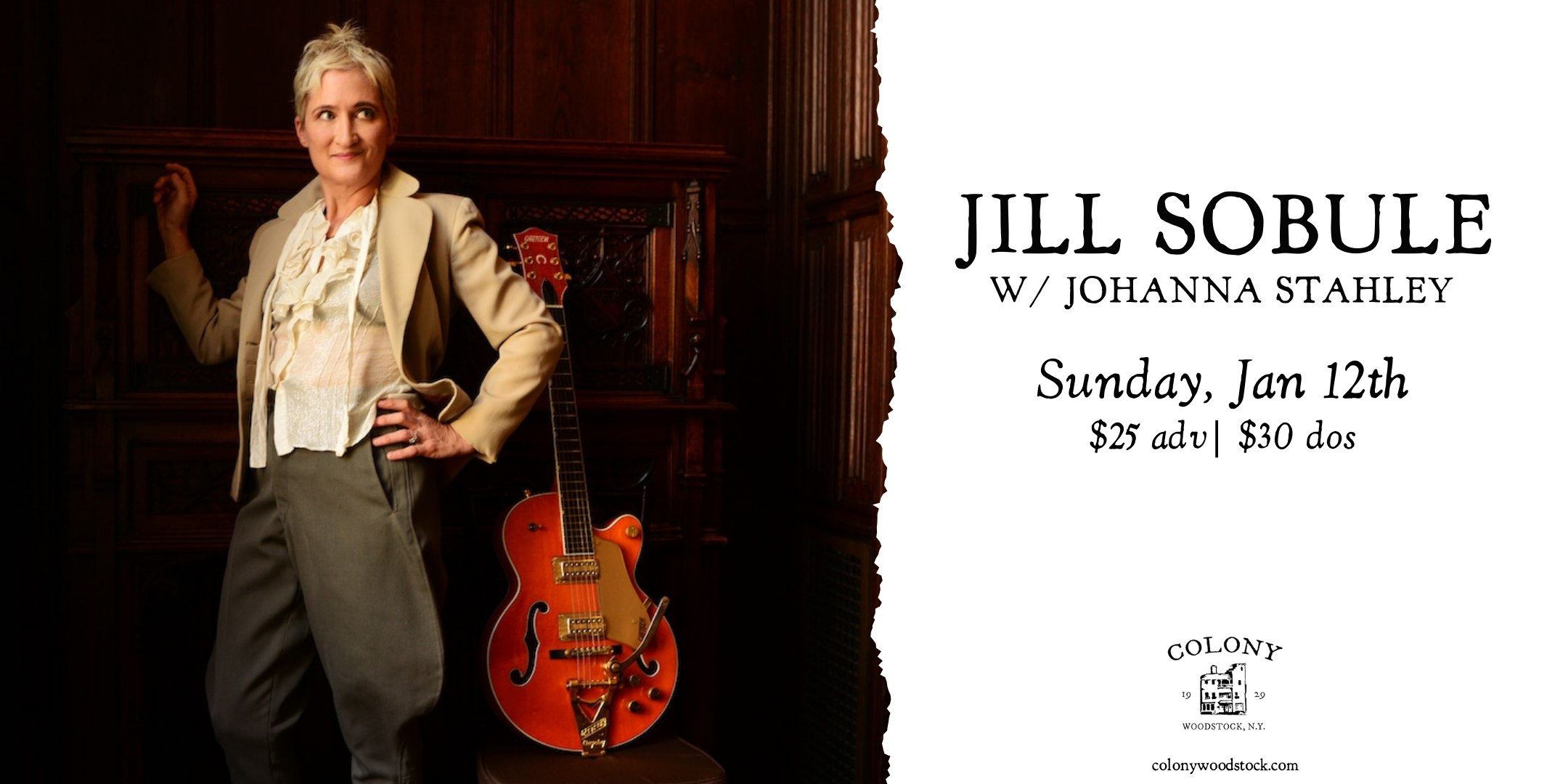 Jill Sobule w/ Johanna Stahley @ Colony