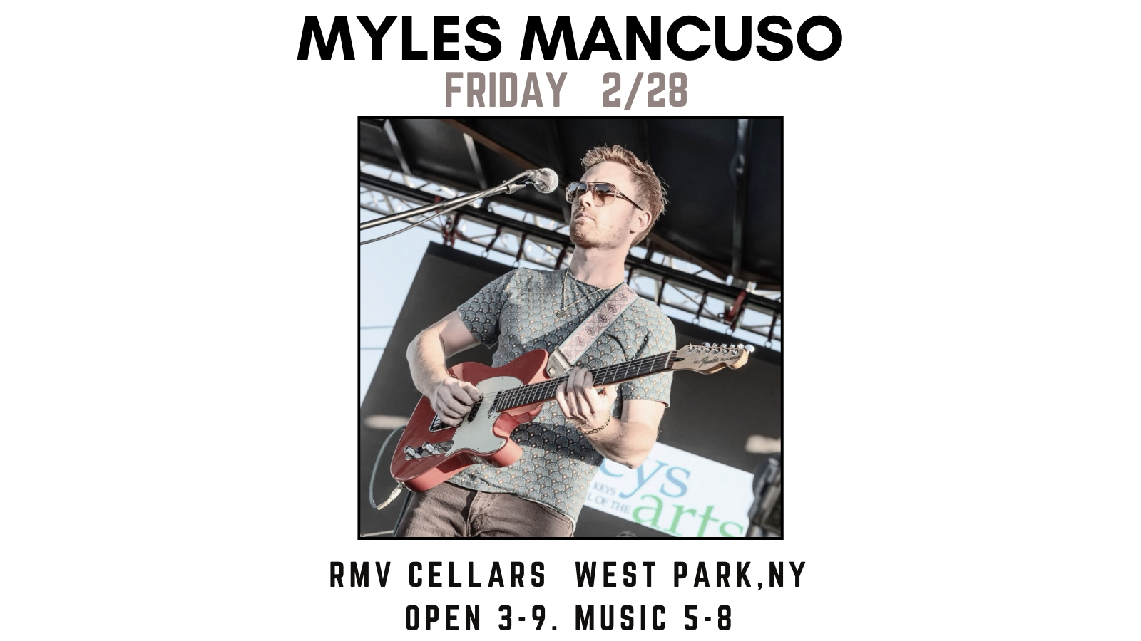 Myles Manucuso LIVE