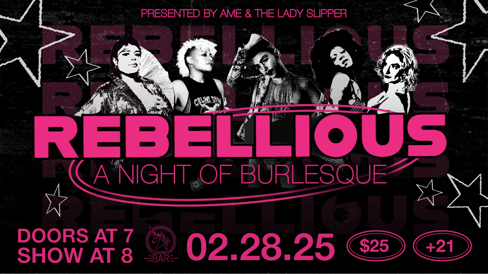 Rebellious Burlesque Night