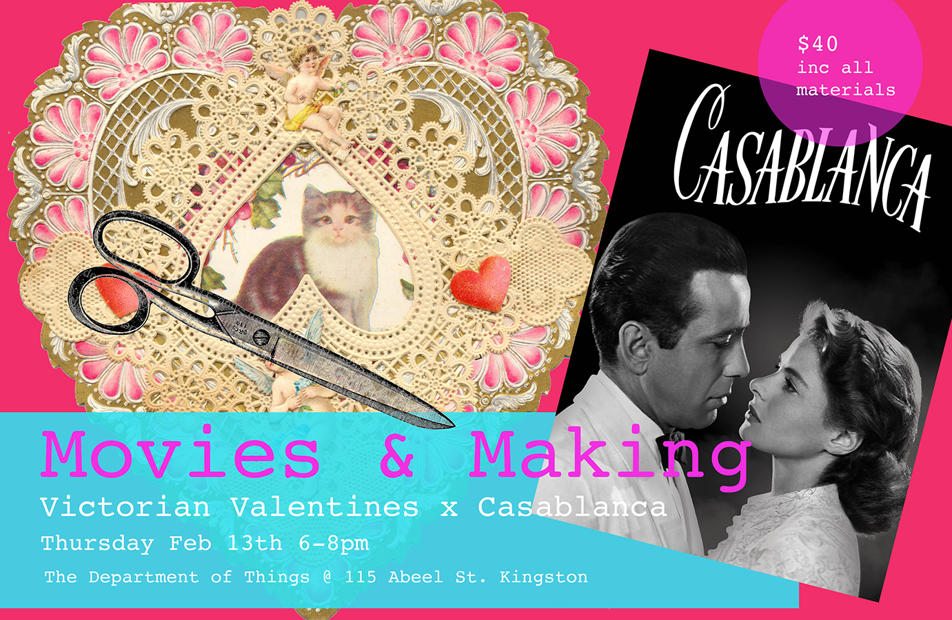 Movies and Making: Victorian Valentines x Casablanca