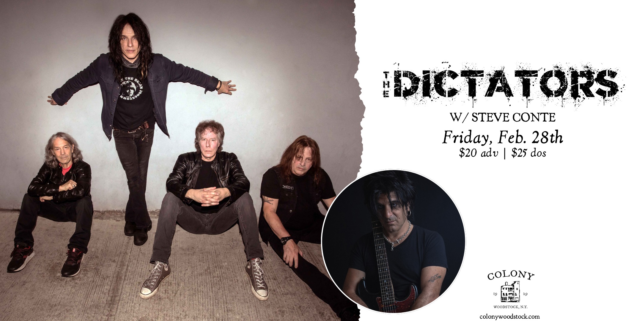 The Dictators w/ Steve Conte