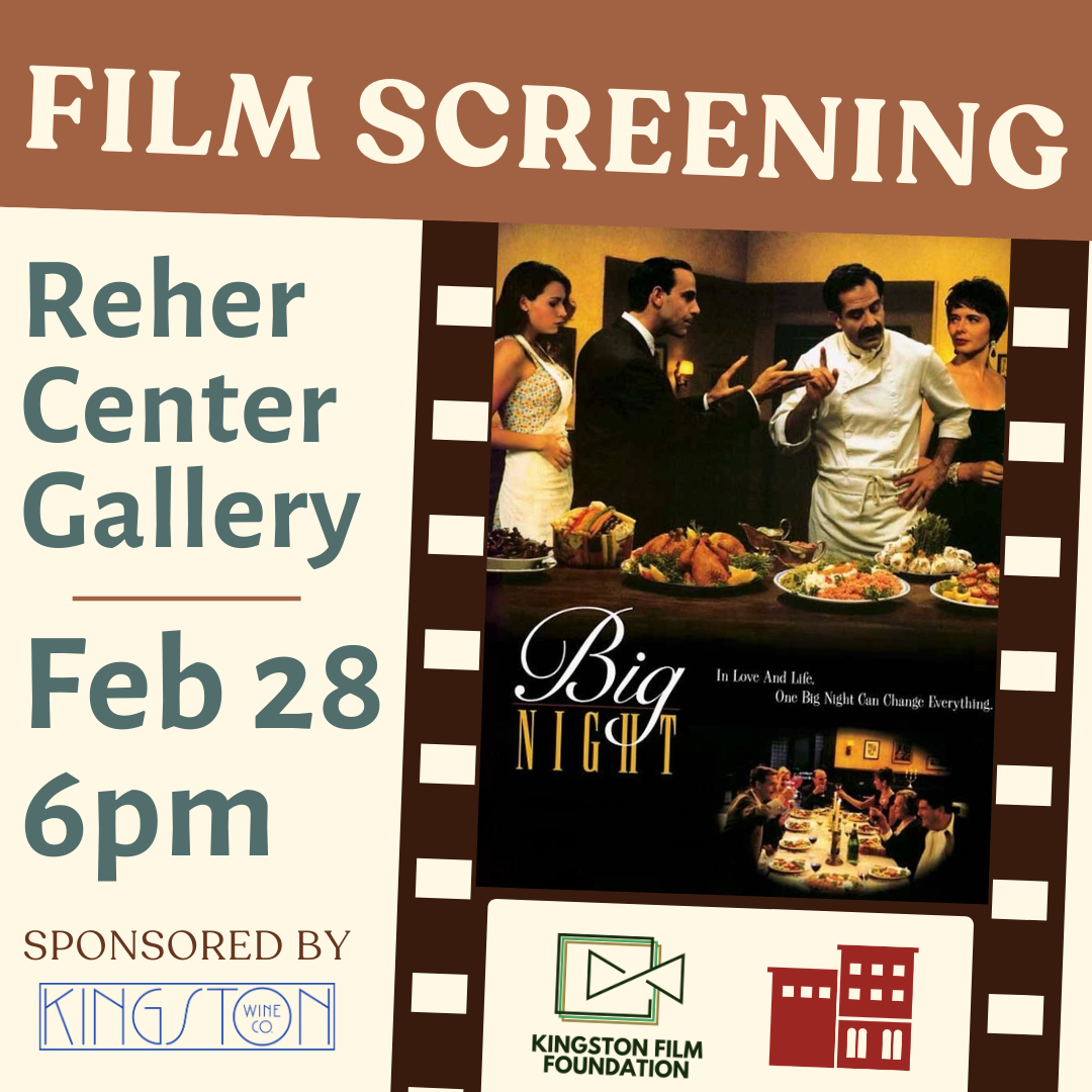 Film Screening - Big Night @ Reher Center Gallery