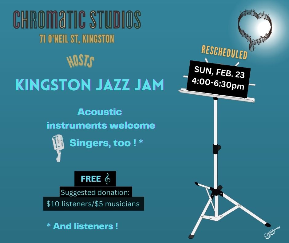 RESCHEDULED Kingston Jazz Jam