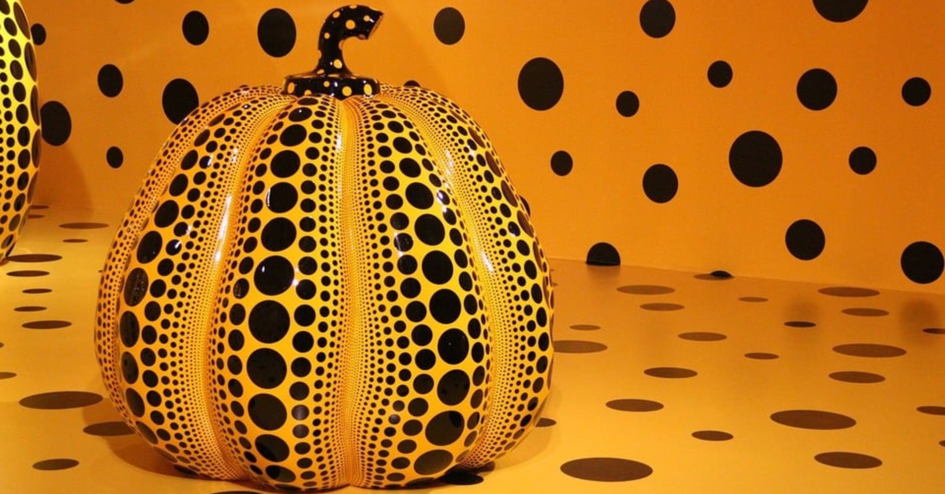 Kusama Dot Pumpkin Craft