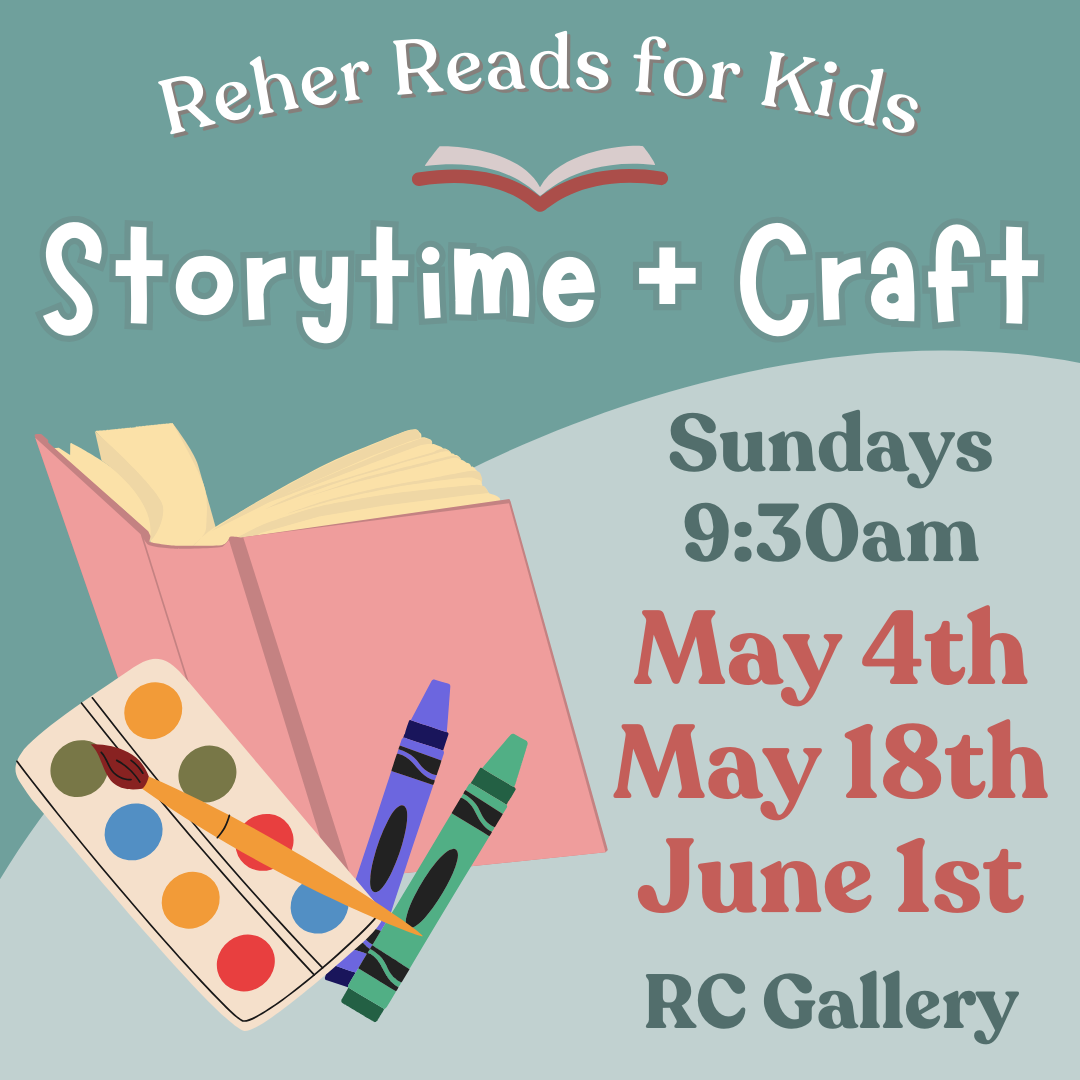 Reher Reads for Kids - Storytime and Craft