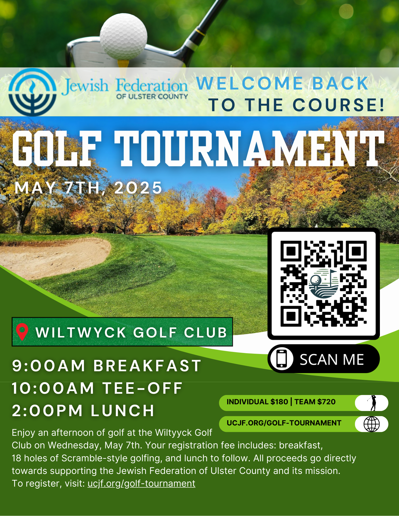 UCJF Golf Tournament Fundraiser