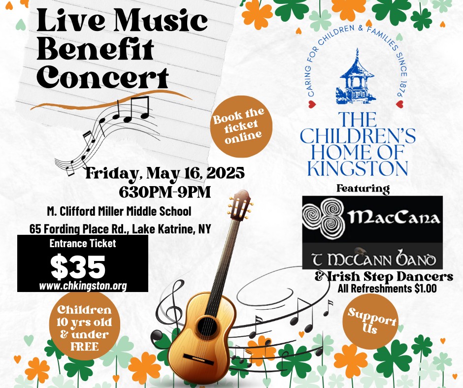 The Children’s Home of Kingston (CHK) Benefit Concert!