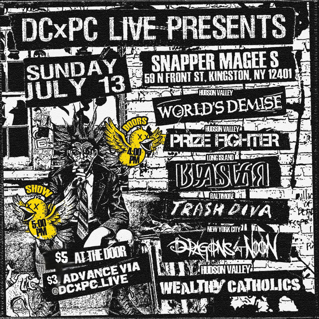 DCxPC Live Presents a night of punk, hardcore, ska and metal!
