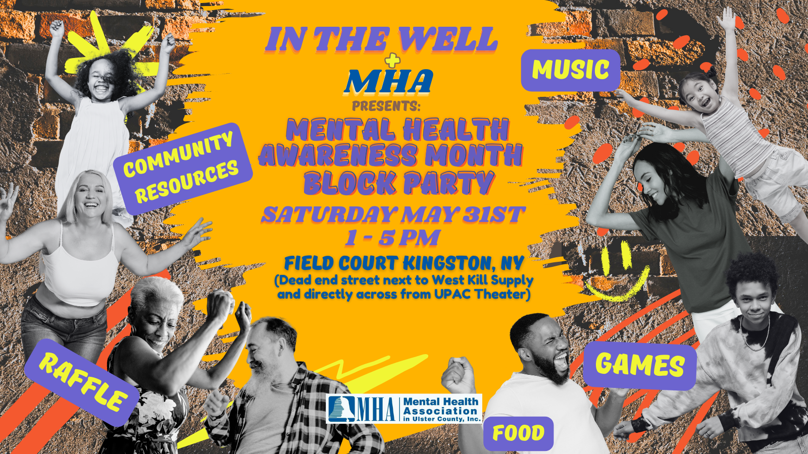 In The Well x MHA: Mental Health Awareness Block Party