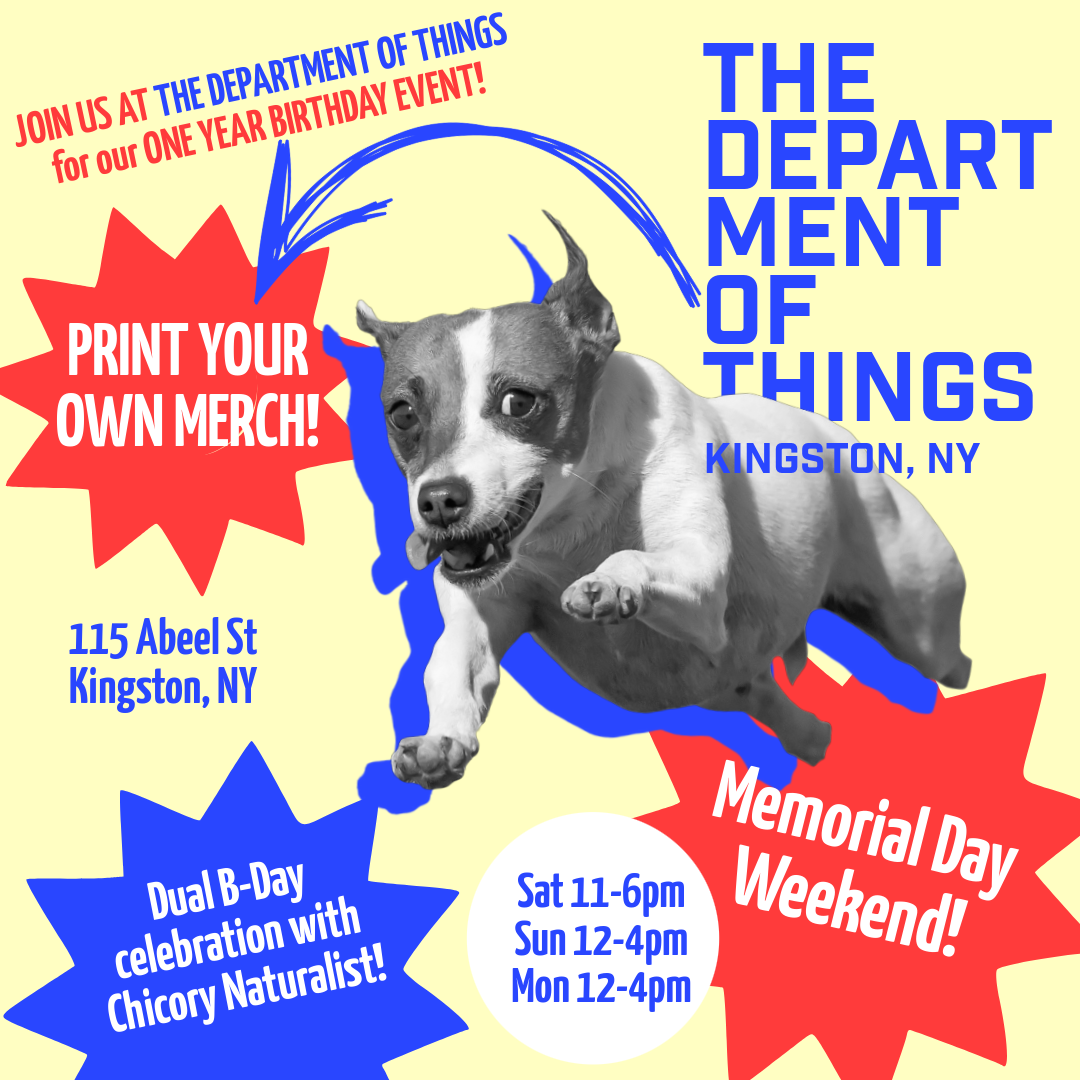 Come Celebrate! The Department of Things Turns One!!