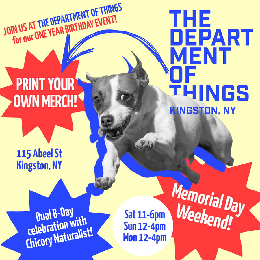 Free Activities! The Department of Things Turns One!!