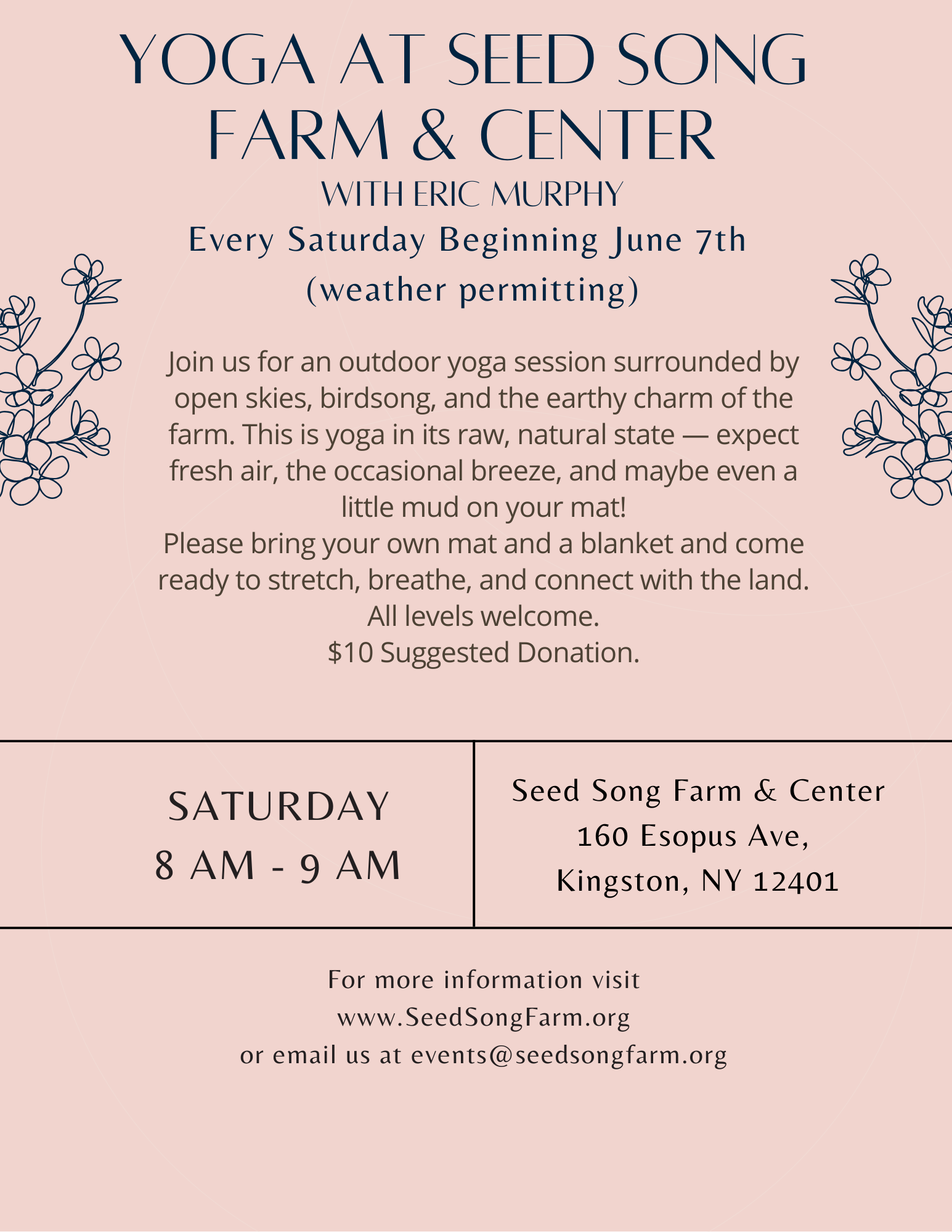 Yoga on the Farm With Eric Murphy