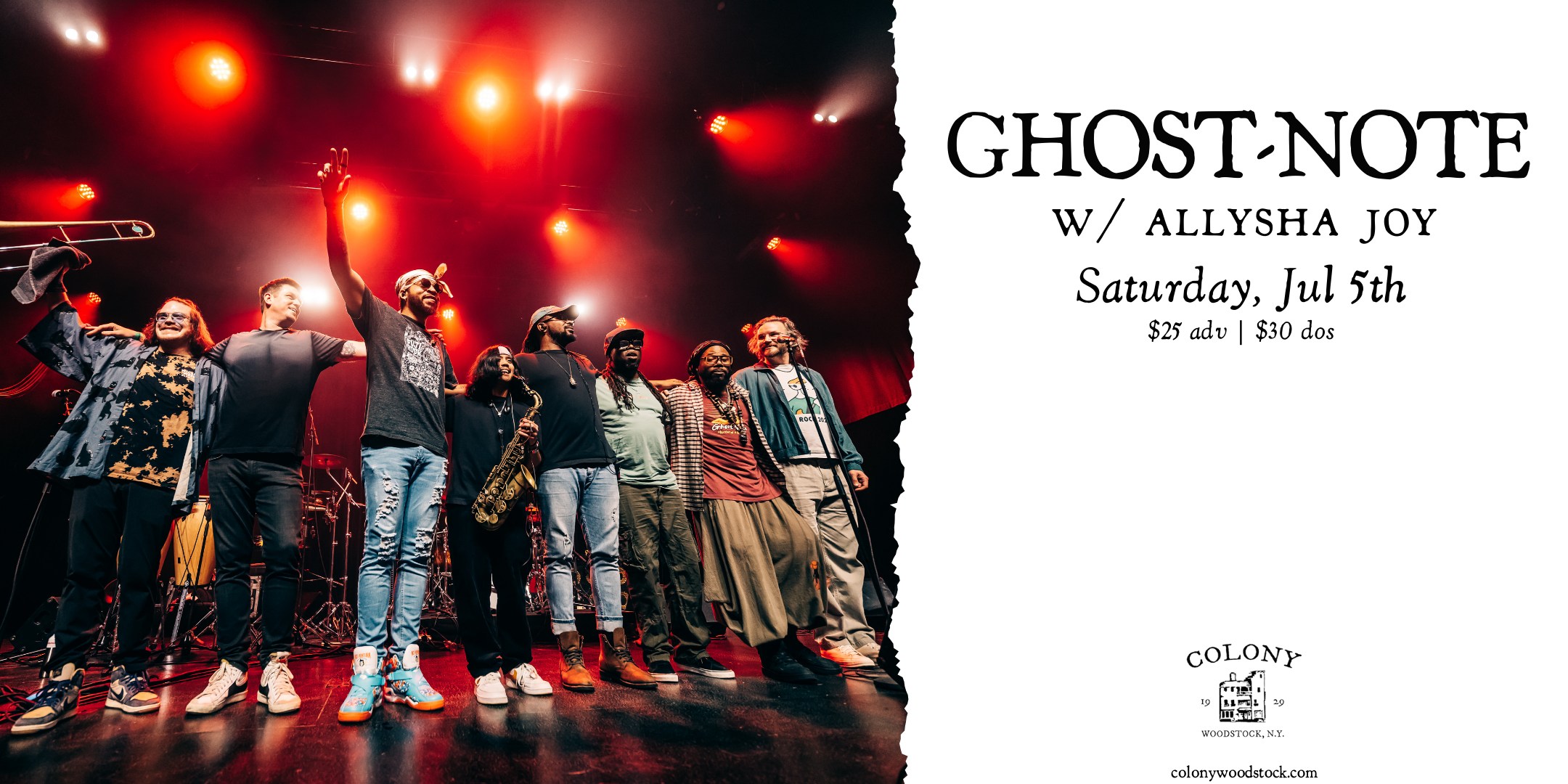 Ghost-Note w/ Allysha Joy