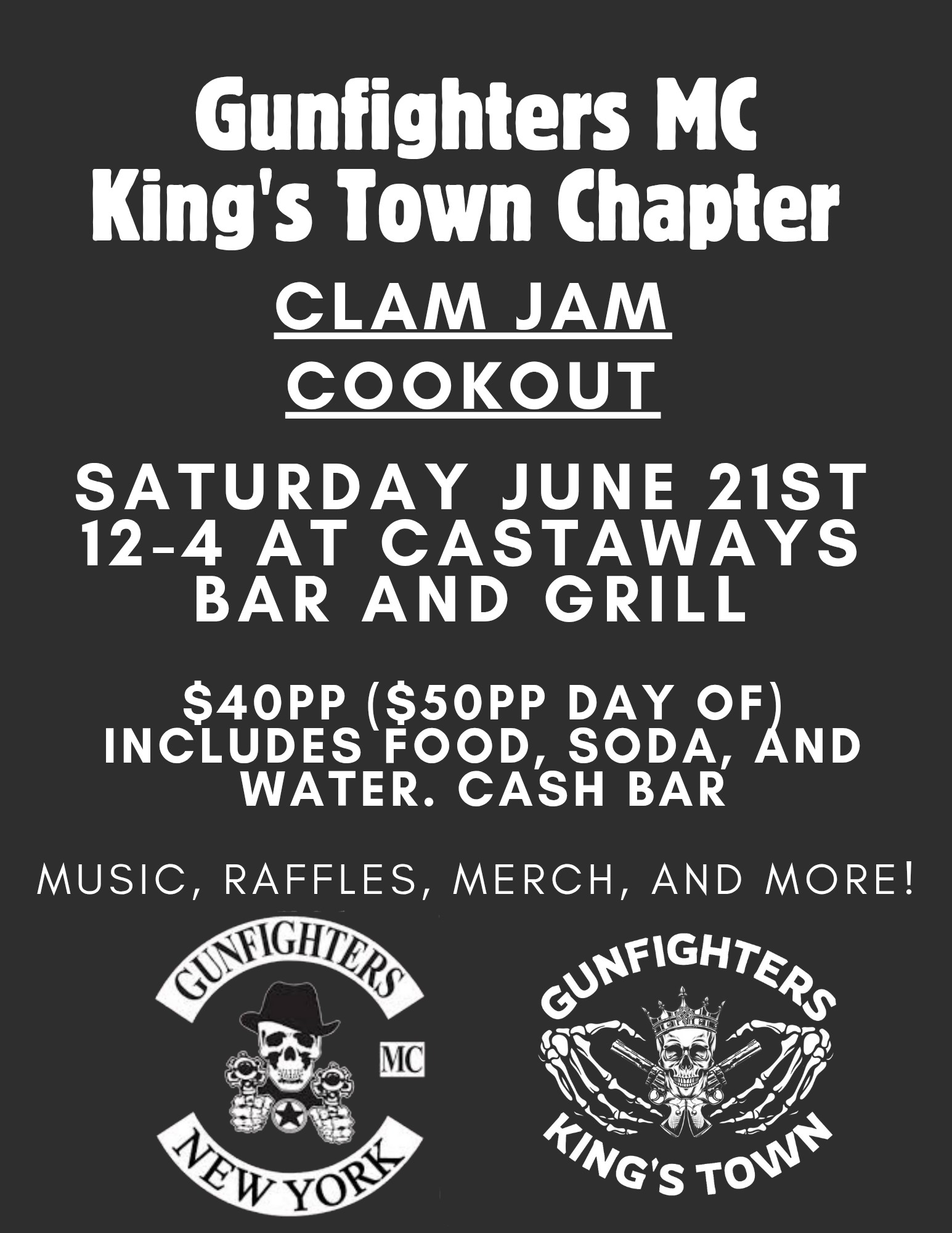 King's Town Gunfighters Annual Clam Jam Weekend
