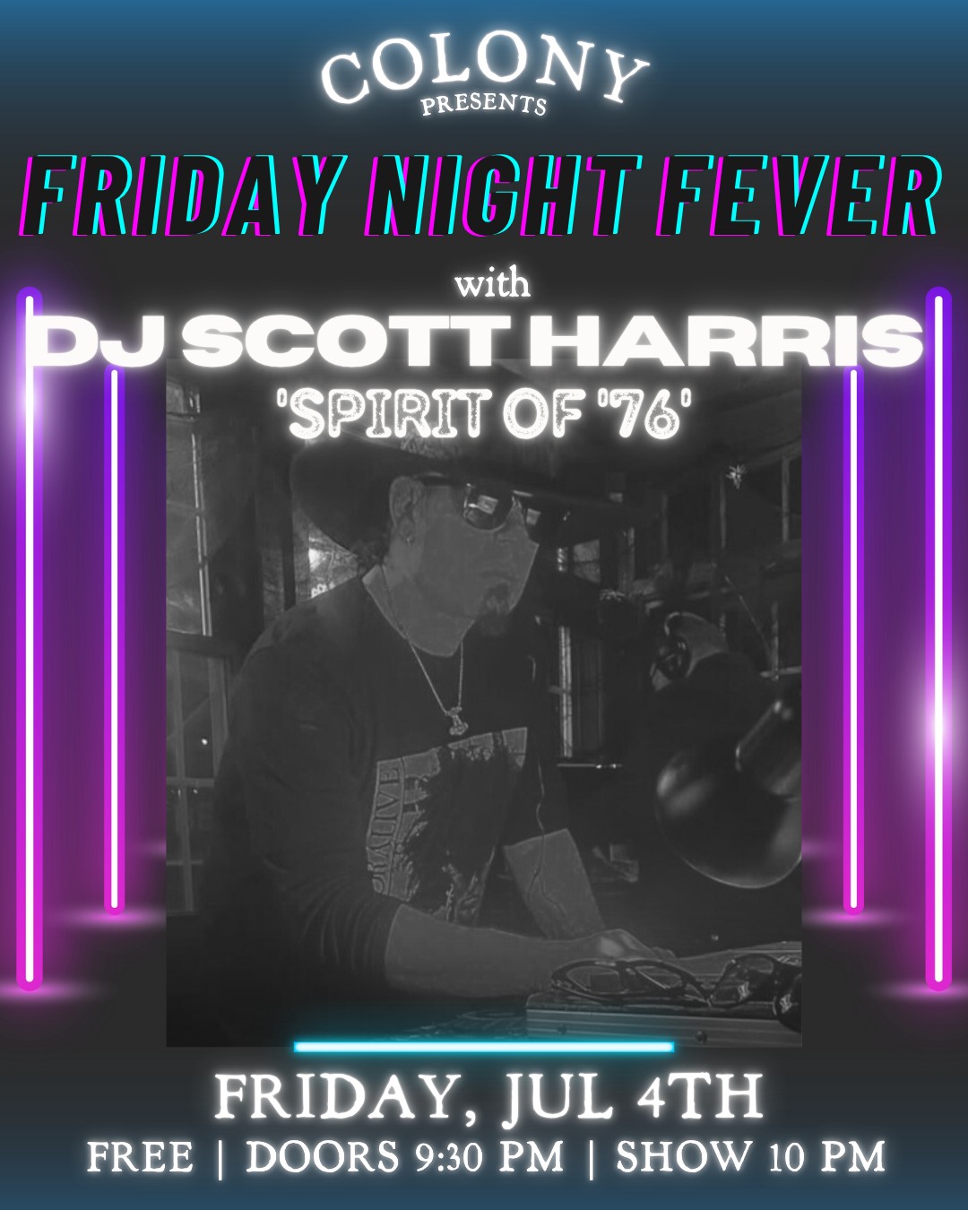 DJ SCOTT HARRIS @ Colony
