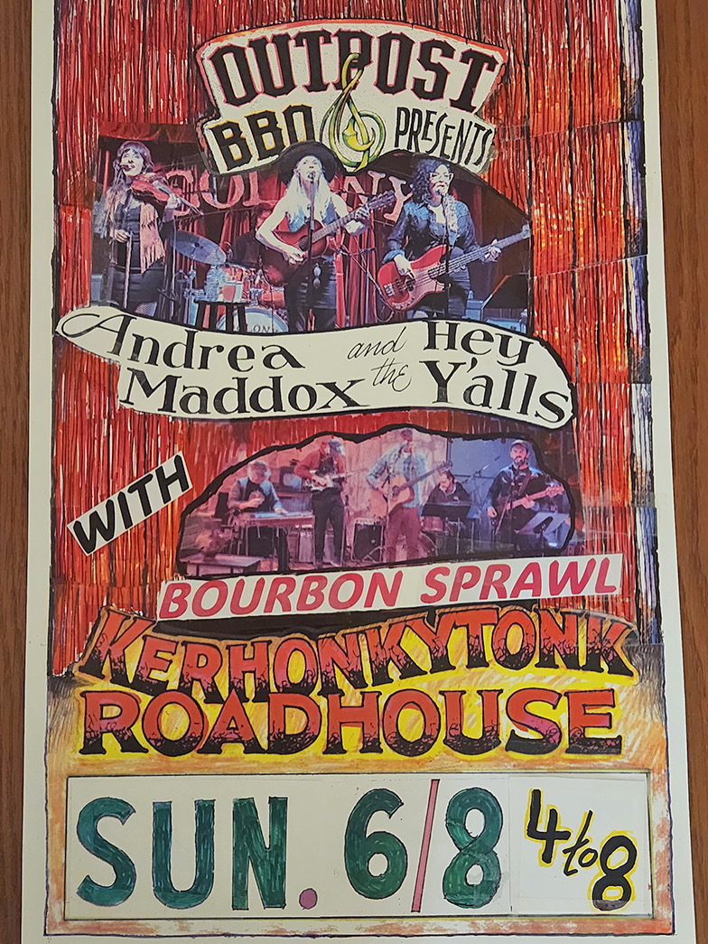 Andrea Maddox and the Hey Y'Alls / Bourbon Sprawl