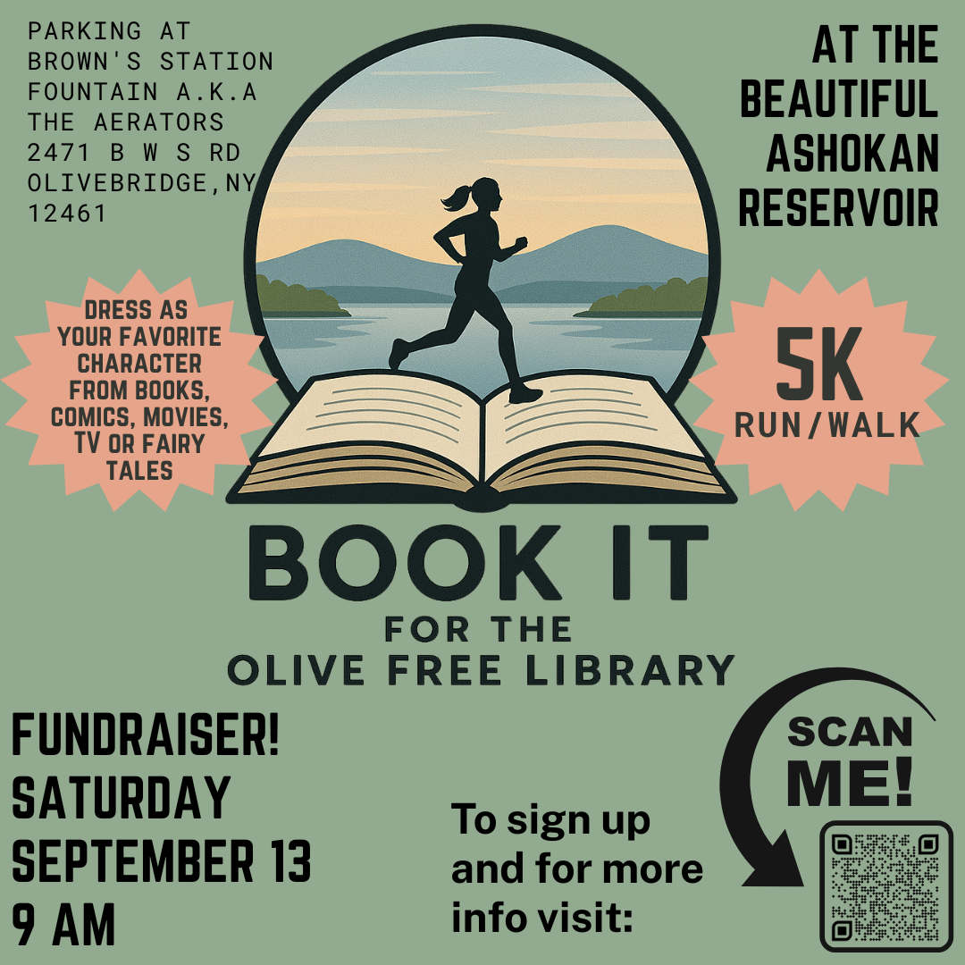 Book It for the Olive Free Library 5k Fundraiser