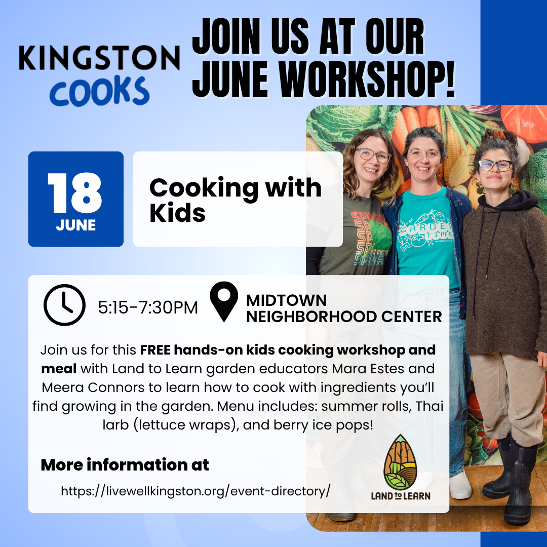 Kingston Cooks: Cooking with Kids