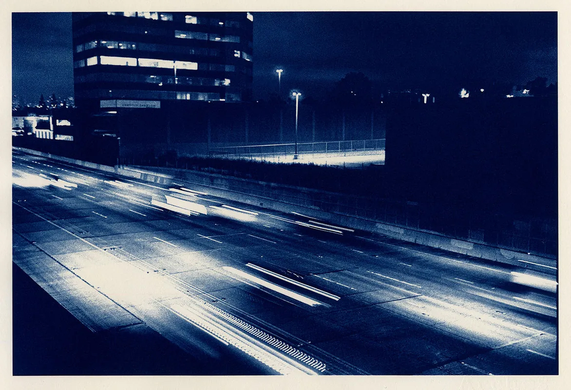 Cyanotypes with Sean Blocklin (NPS)